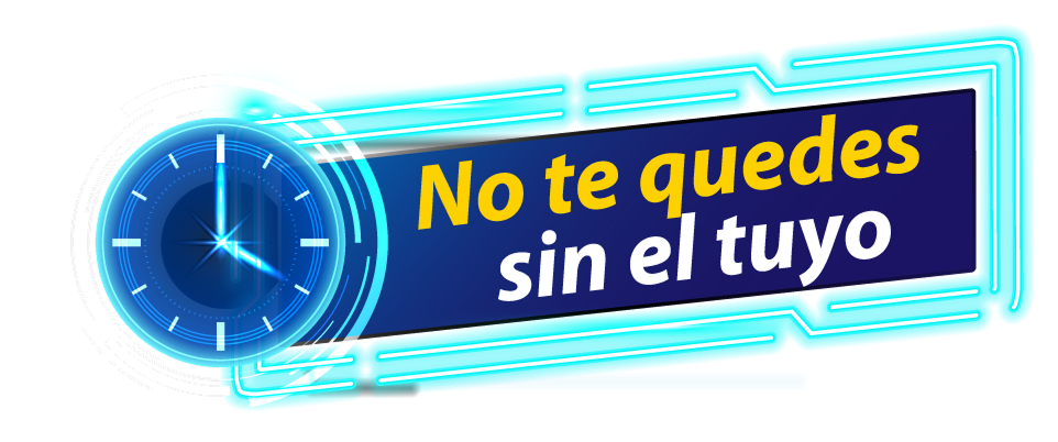 No te quedes sin el tuyo