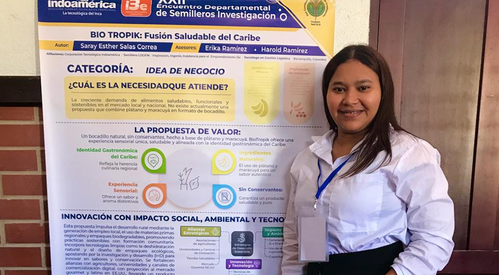¡ORGULLO INDO! Saray Salas llega a las nacionales de investigación de RedCOLSI